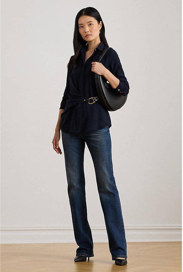 Lauren Ralph Lauren Overhemdblouse in wikkellook model 'KRESHAY' - Foto 2