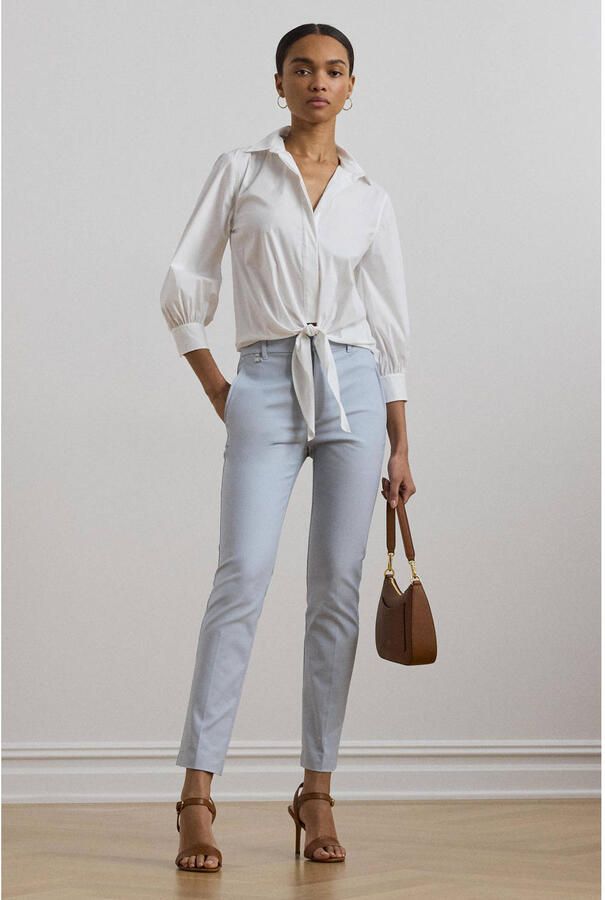 Lauren Ralph Lauren Regular fit overhemdblouse met knoopdetail model 'MOCHELL'