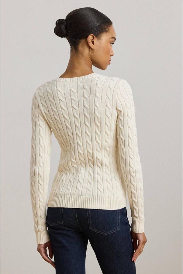 Lauren Ralph Lauren Gebreide pullover met labelstitching model 'MONTIVA' - Foto 3