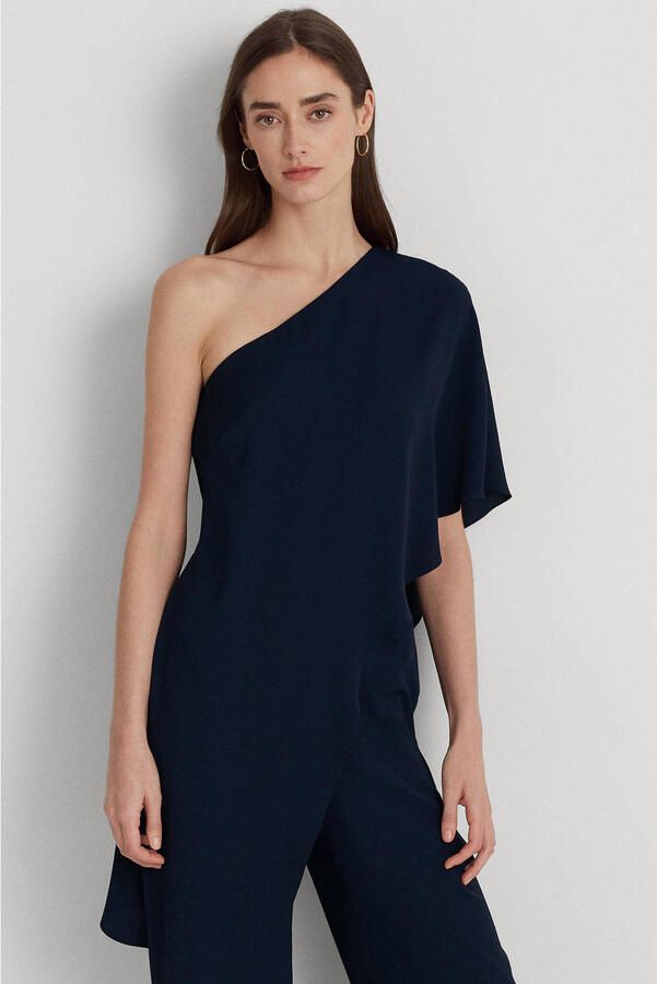 Lauren Ralph Lauren Jumpsuit met one shoulder-bandjes model 'APRIL'