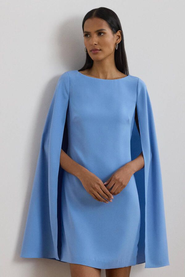 Lauren Ralph Lauren korte jurk lichtblauw