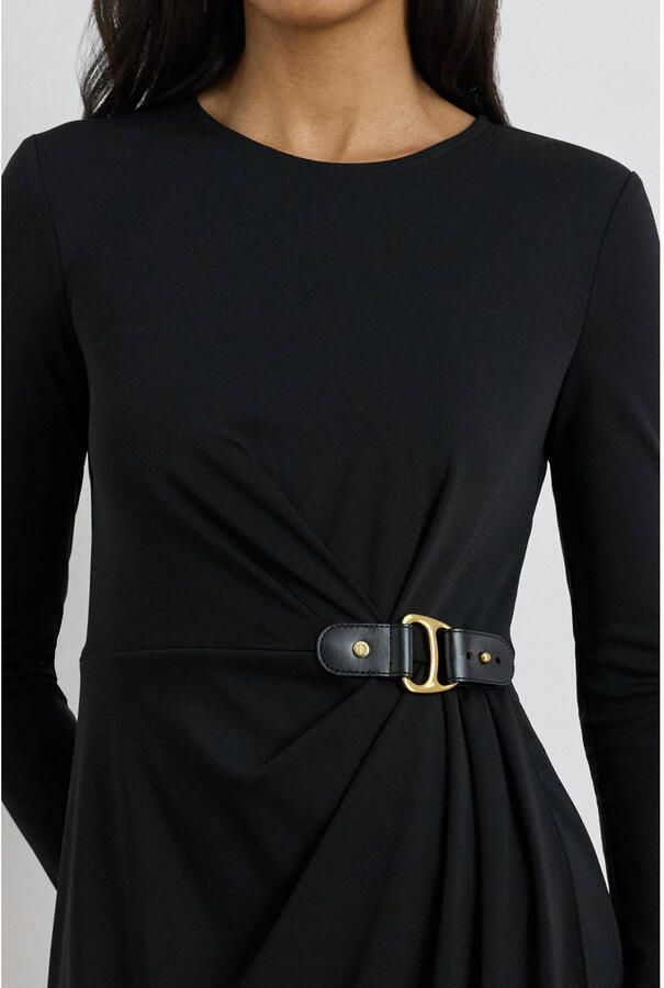 Lauren Ralph Lauren Midi-jurk met ronde hals model 'SABLISE' - Foto 2