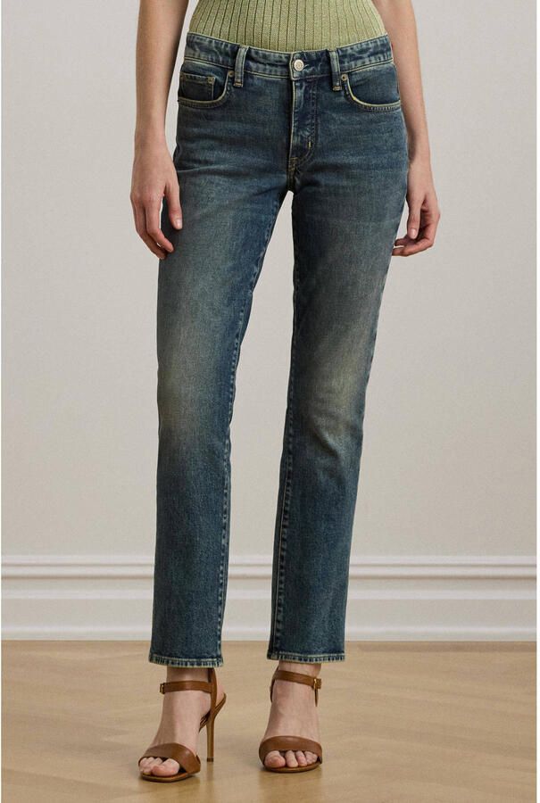 Lauren Ralph Lauren slim fit jeans medium blue denim - Foto 2