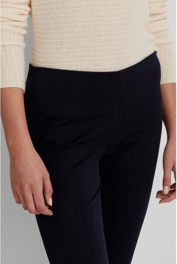 Lauren Ralph Lauren Skinny fit stoffen broek met naadritssluiting model 'KESLINA'