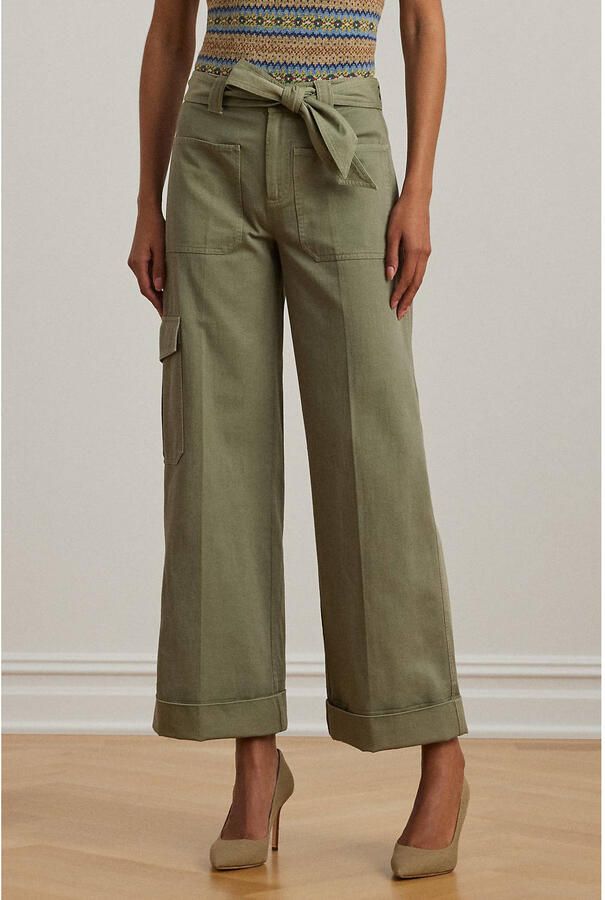 Lauren Ralph Lauren Loose fit broek met cargozakken model 'ZABRENAH' - Foto 2
