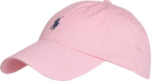 Polo Ralph Lauren Roze Hoeden met Blauw Pony Logo Pink