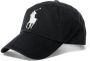 Polo Ralph Lauren Zwarte hoeden met verstelbare leren band Black Heren - Thumbnail 1