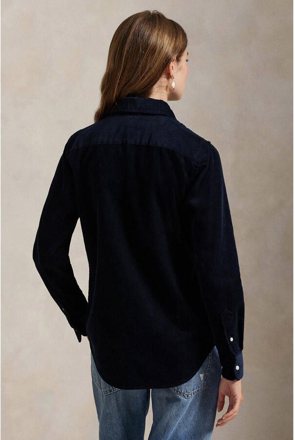 Polo Ralph Lauren Overhemdblouse met labelstitching