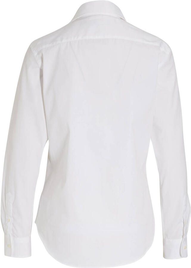 Polo Ralph Lauren Witte Katoenen Damesoverhemd met Geborduurde Pony White Dames - Foto 2