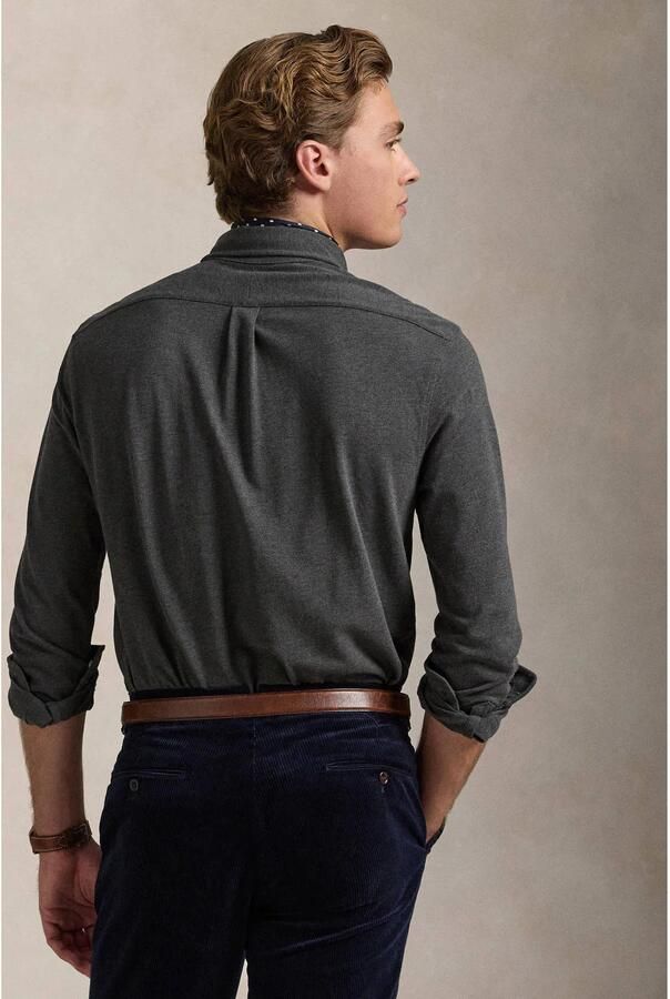 Polo Ralph Lauren Slim fit vrijetijdsoverhemd van piqué van puur katoen - Foto 2