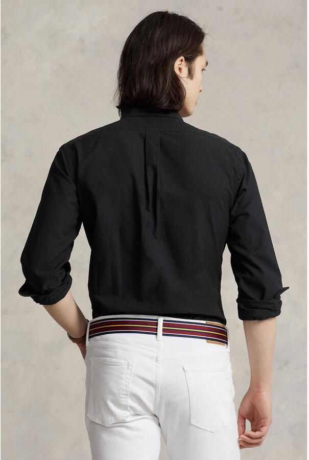 Polo Ralph Lauren Zwarte Oxford Overhemd Casual Stijl Black Heren - Foto 2