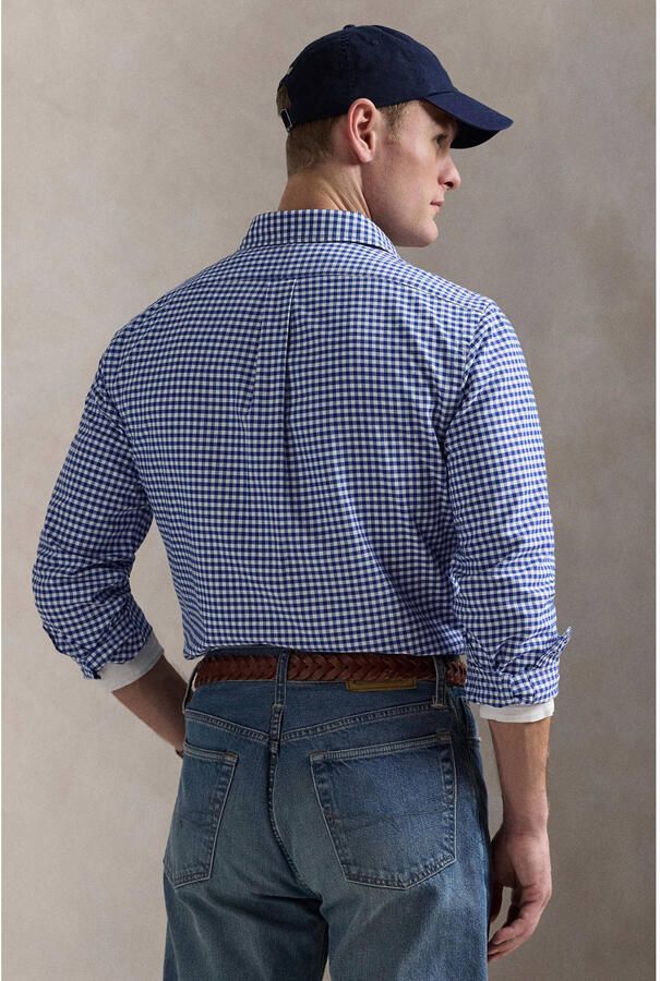 Polo Ralph Lauren Custom fit vrijetijdsoverhemd met vichy-ruit