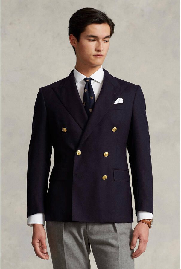 Ralph Lauren Klassieke Kraag Katoenen Poplin Casual Overhemd White Heren