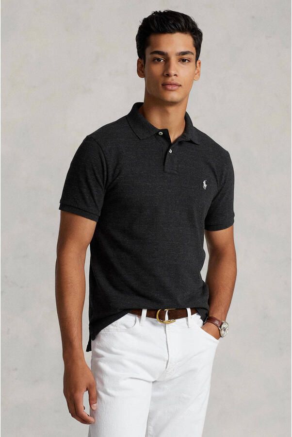 Polo Ralph Lauren Polo Shirt Korte Mouw POLO AJUSTE DROIT EN COTON BASIC MESH LOGO PONY PLAYER - Foto 2
