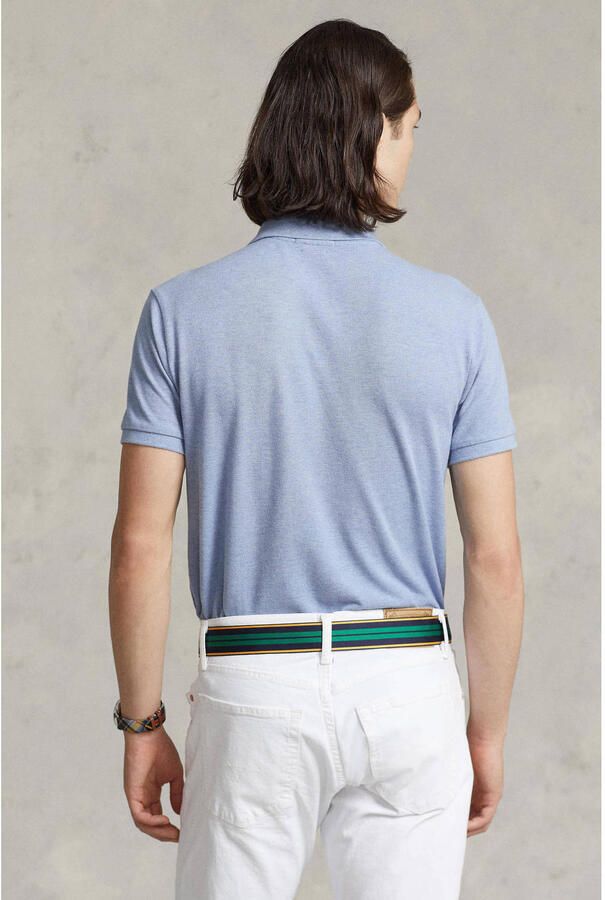 Polo Ralph Lauren Polo Shirt Korte Mouw POLO AJUSTE DROIT EN COTON BASIC MESH LOGO PONY PLAYER - Foto 2