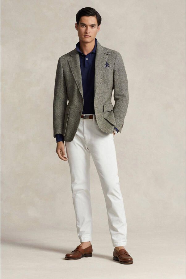 Polo Ralph Lauren Polo Shirt Lange Mouw POLO AJUSTE DROIT EN COTON BASIC MESH LOGO PONY PLAYER - Foto 3