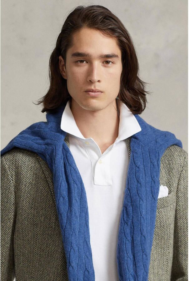 Polo Ralph Lauren Lange Mouw Polo Shirt voor Heren Wit Heren - Foto 2