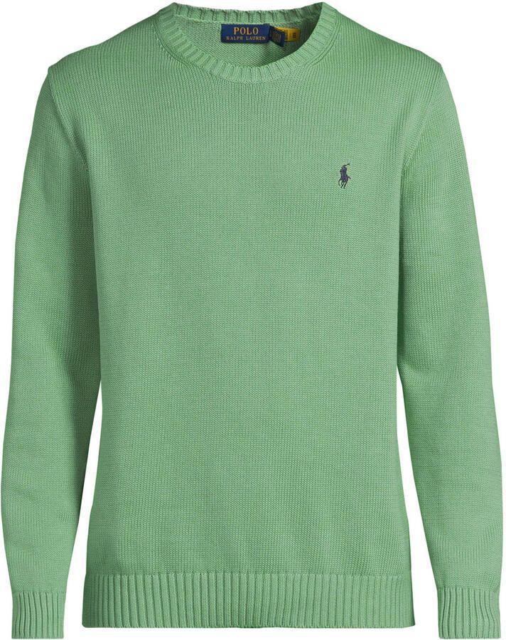 Polo Ralph Lauren Gebreide pullover met geribde boorden