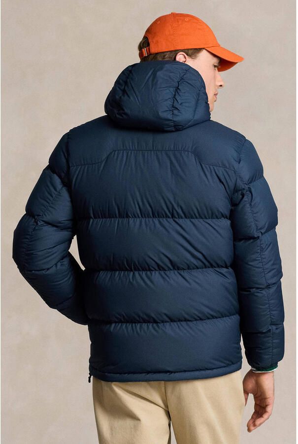 POLO Ralph Lauren gewatteerde jas donkerblauw