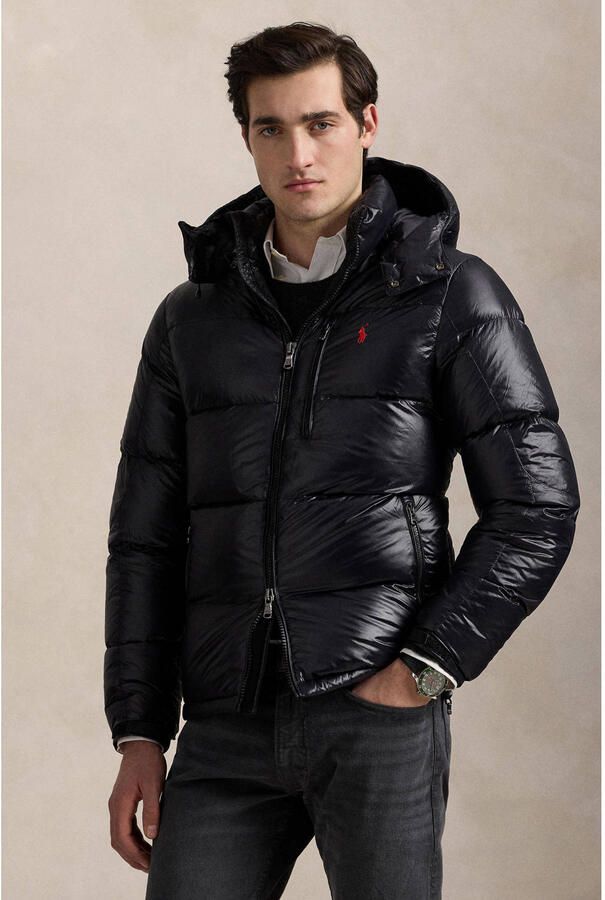 Polo Ralph Lauren Gewatteerd jack met labelstitching - Foto 2