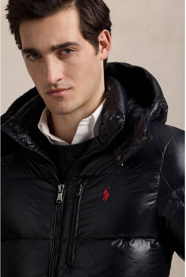 Polo Ralph Lauren Gewatteerd jack met labelstitching