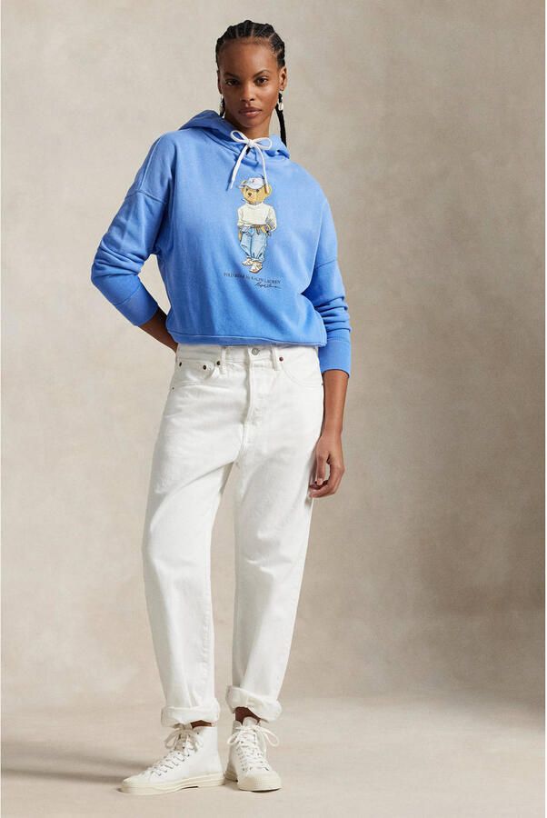 Polo Ralph Lauren Relaxed fit hoodie met extra brede schouders - Foto 2