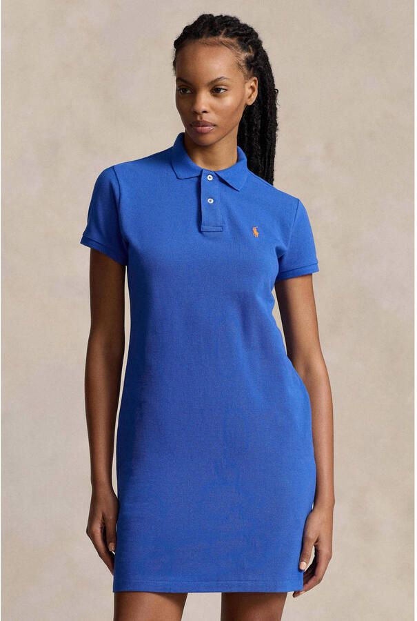 Polo Ralph Lauren Regular fit mini-jurk met logostitching model 'Polo' - Foto 2