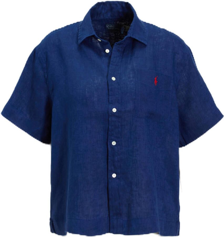 Polo Ralph Lauren Loose fit overhemdblouse van puur linnen