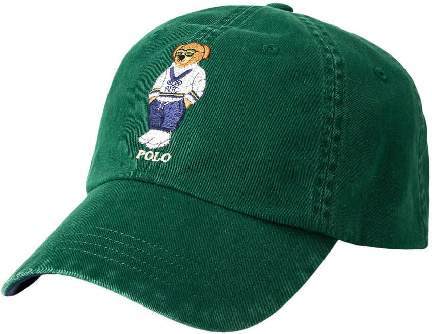 Polo Ralph Lauren Groene Beer Logo Baseballpet Green Heren - Foto 3