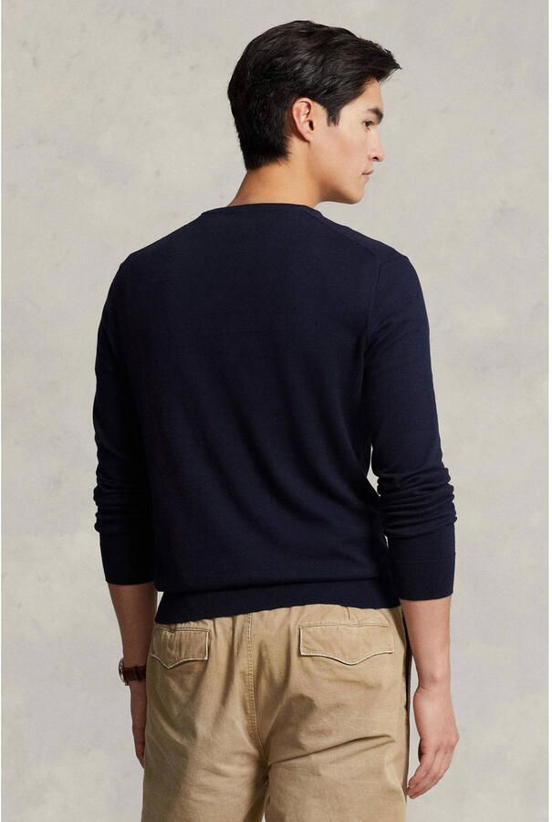 Polo Ralph Lauren Trui PULL COL ROND AJUSTE EN COTON PIMA LOGO PONY PLAYER - Foto 2