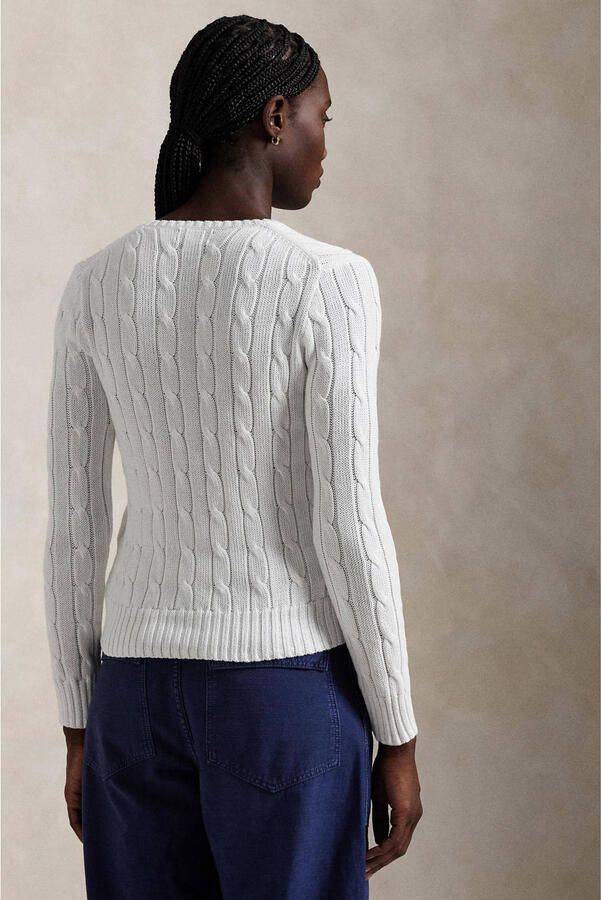 Polo Ralph Lauren Gebreide pullover met logostitching model 'KIMBERLY' - Foto 2
