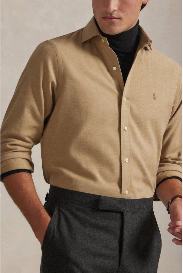 Polo Ralph Lauren Custom fit vrijetijdsoverhemd met labelstitching - Foto 2