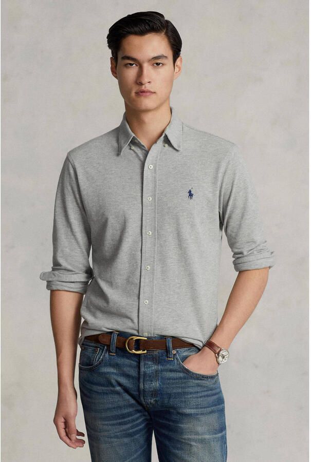 Polo Ralph Lauren Overhemd Lange Mouw KSC02A-LSFBBDM5-LONG SLEEVE-KNIT - Foto 2