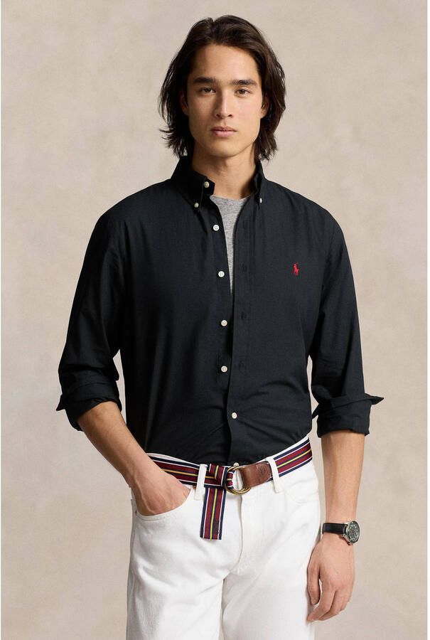 Polo Ralph Lauren Custom fit vrijetijdsoverhemd met logostitching - Foto 2