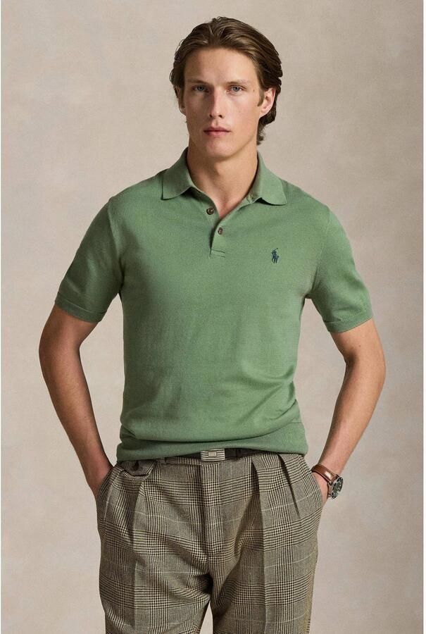 Polo Ralph Lauren Regular fit poloshirt met labelstitching - Foto 2