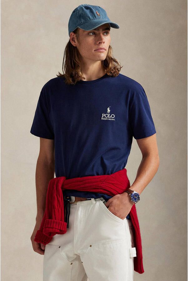 Polo Ralph Lauren relaxed fit T-shirt van puur katoen met gestikt logo - Foto 3