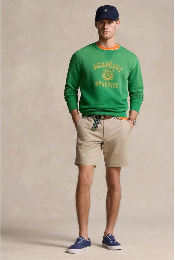 Polo Ralph Lauren Stretch straight fit korte broek met riemlussen model 'BEDFORD' - Foto 2