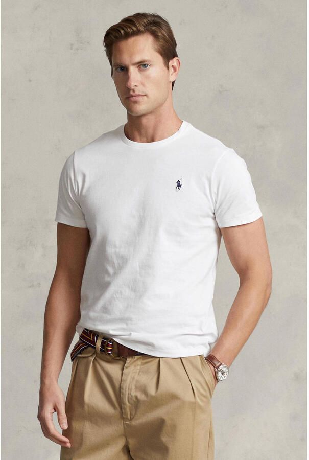 Polo Ralph Lauren T-shirt Korte Mouw T-SHIRT AJUSTE COL ROND EN COTON LOGO PONY PLAYER - Foto 2