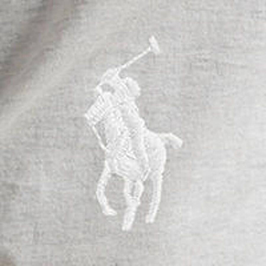 POLO Ralph Lauren slim fit T-shirt met printopdruk lichtgrijs