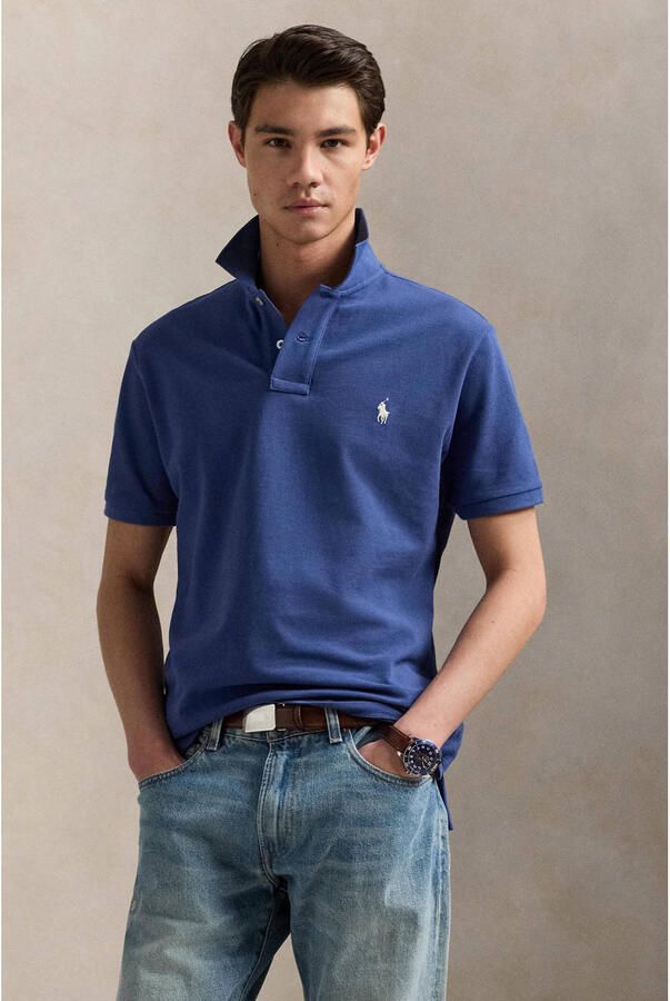 Polo Ralph Lauren Polo Shirt Korte Mouw POLO AJUSTE DROIT EN COTON BASIC MESH - Foto 3