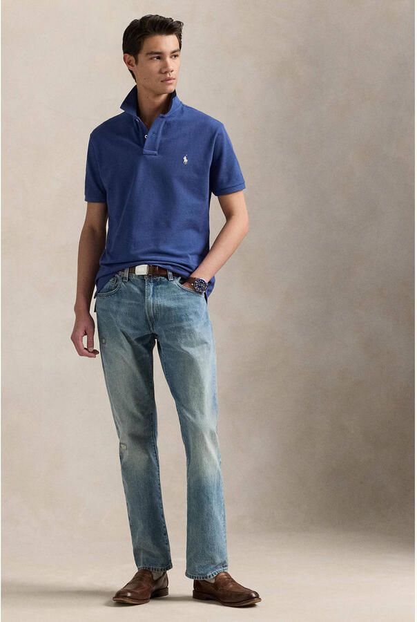 Polo Ralph Lauren Polo Shirt Korte Mouw POLO AJUSTE DROIT EN COTON BASIC MESH - Foto 2