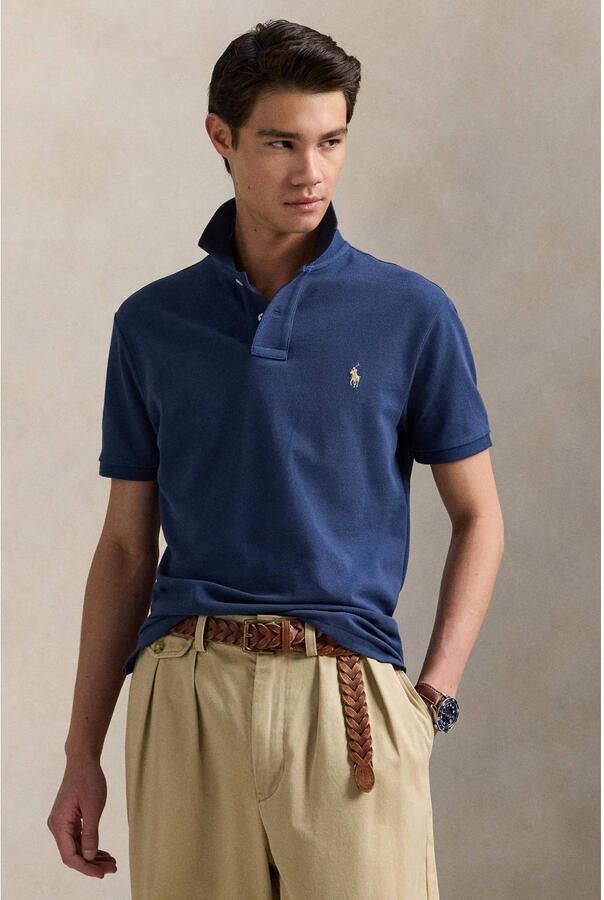 Polo Ralph Lauren Polo Shirt Korte Mouw POLO AJUSTE DROIT EN COTON BASIC MESH - Foto 3
