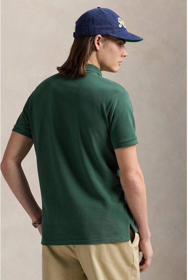 Polo Ralph Lauren Custom slim fit poloshirt met labelstitching