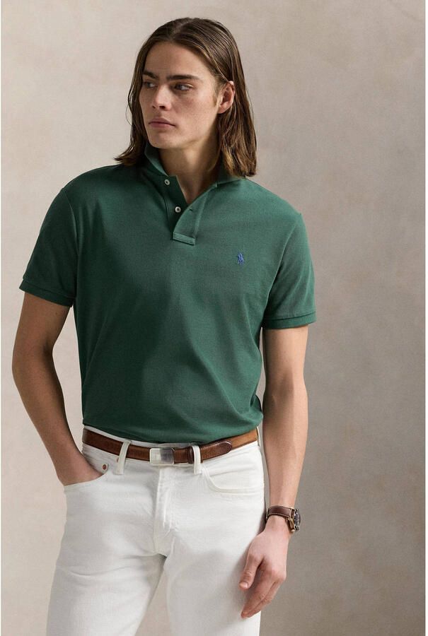 Polo Ralph Lauren Polo Shirt Korte Mouw POLO AJUSTE SLIM FIT EN COTON BASIC MESH - Foto 3