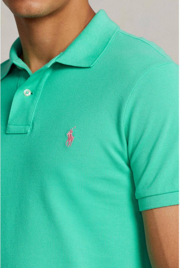 Polo Ralph Lauren Polo Shirt Korte Mouw POLO AJUSTE SLIM FIT EN COTON BASIC MESH