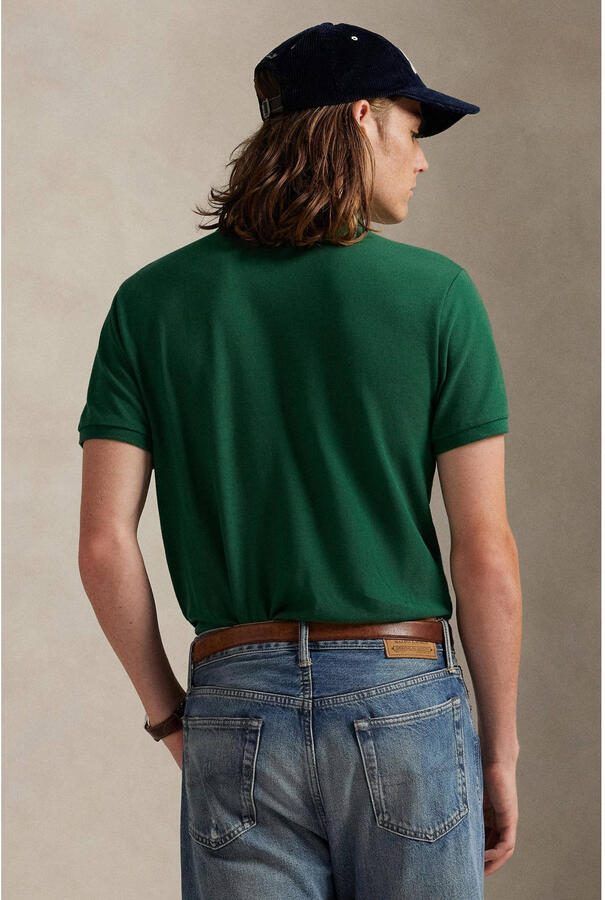 Ralph Lauren Custom Slim Fit Polo Shirt Green Heren - Foto 2
