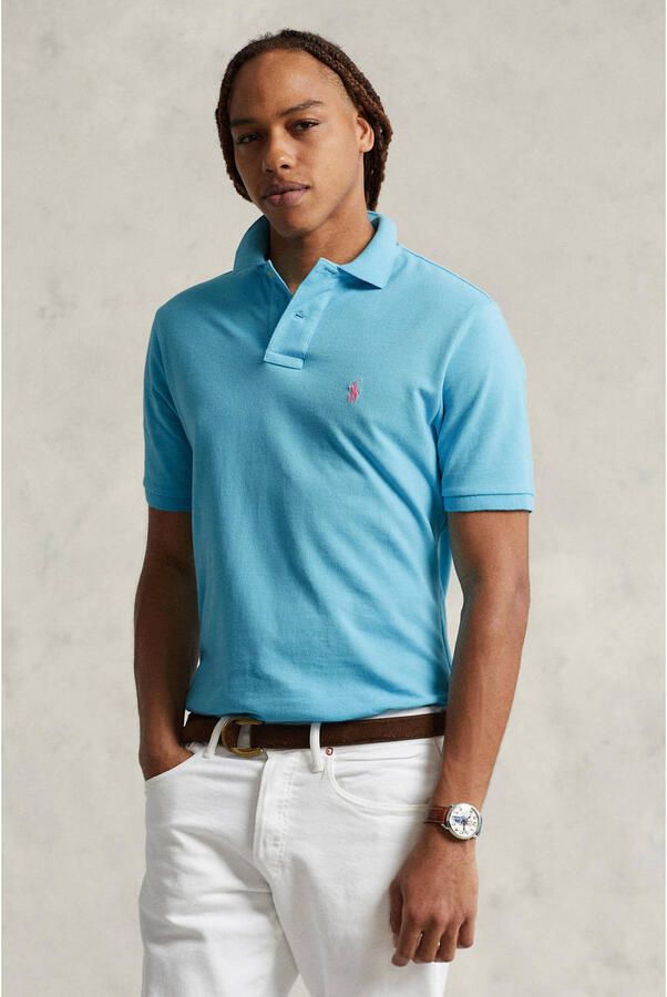 Polo Ralph Lauren Blauwe poloshirt met korte mouwen Blue Heren - Foto 2