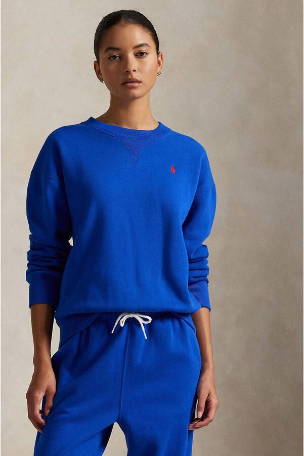Polo Ralph Lauren Sweatshirt met ronde hals en labelstitching - Foto 3
