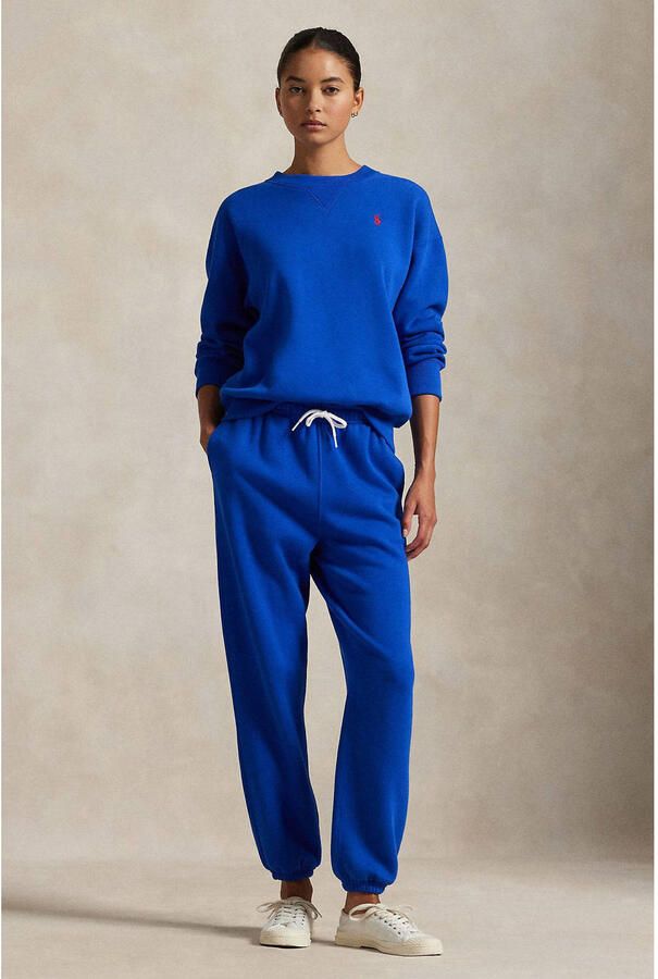 Polo Ralph Lauren Sweatshirt met ronde hals en labelstitching