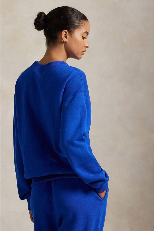 Polo Ralph Lauren Sweatshirt met ronde hals en labelstitching - Foto 2